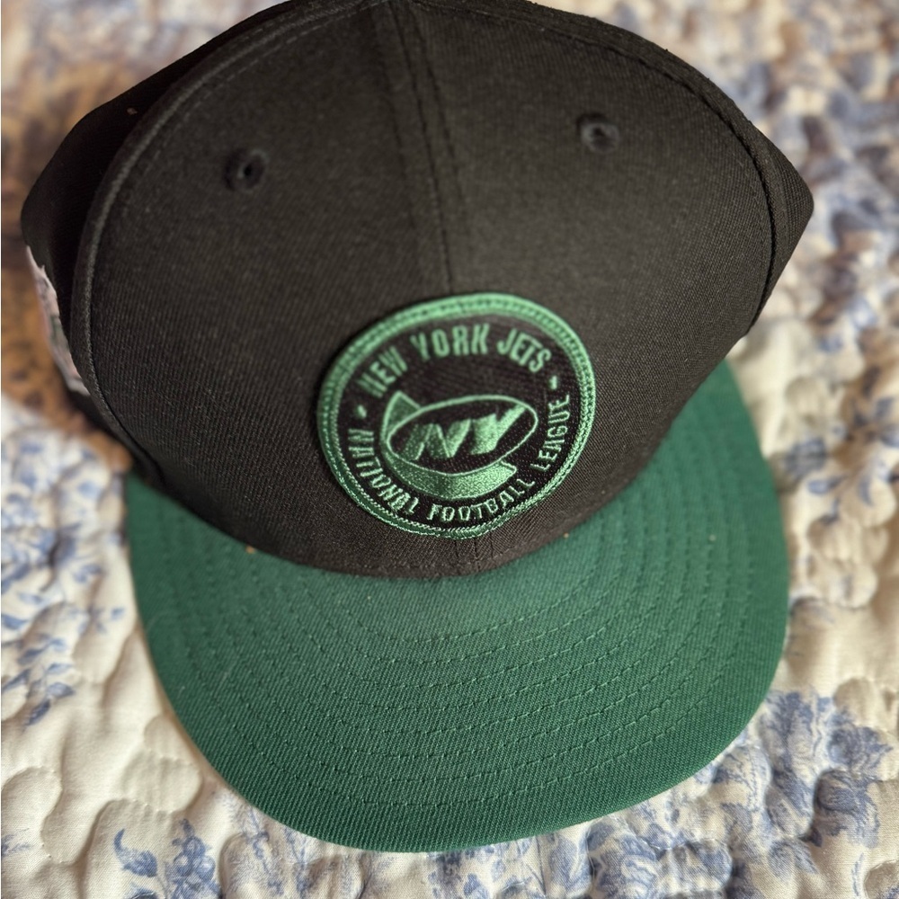 New York Jets Black and Green Cap